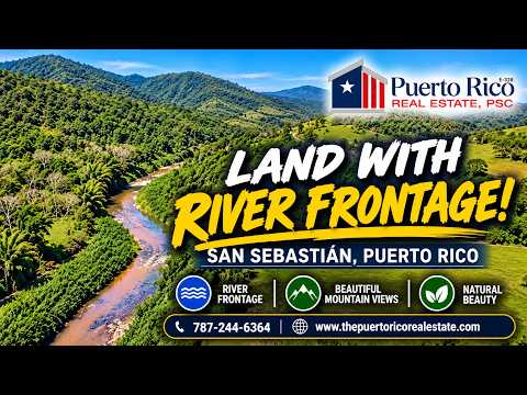 What Would You Do With Riverfront Land in Puerto Rico? 🌊 #Shorts