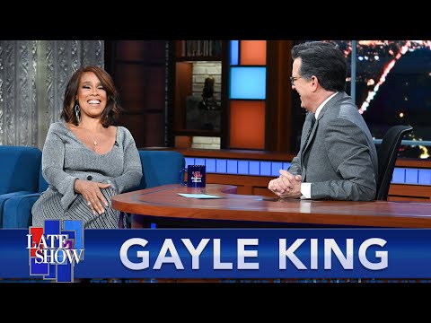 Gayle King Wears the Same Dress on "CBS Mornings" 12 Years Later