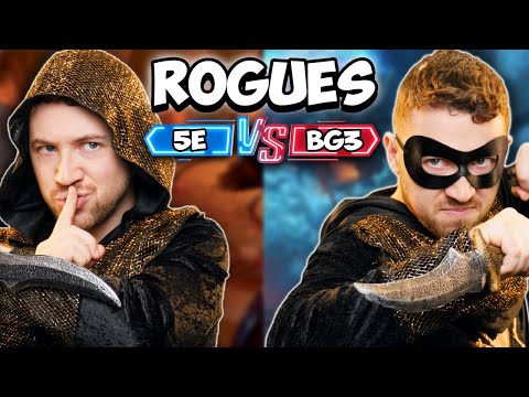 5th Edition VS Baldur's Gate 3: Rogues