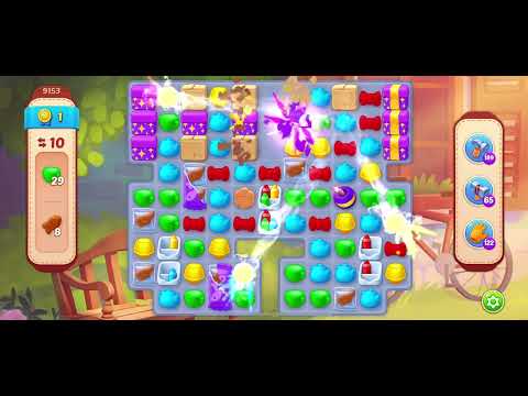 Homescapes Level 9153 夢幻家園 第9153關- No boosters