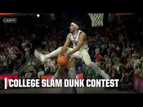 2024 College Slam Dunk Contest | Highlights | ESPN College Basketball