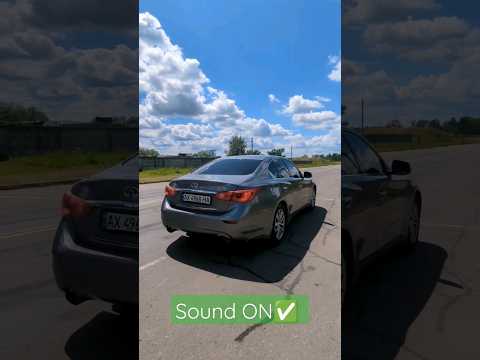 INFINITI Q50 2.0 TURBO. Engine sound & acceleration
