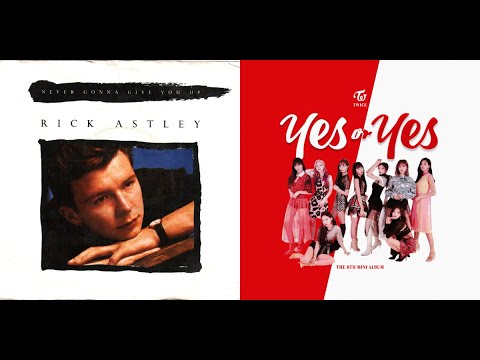 Never Gonna Give You Up, but it's KPOP (Rick Astley X TWICE)