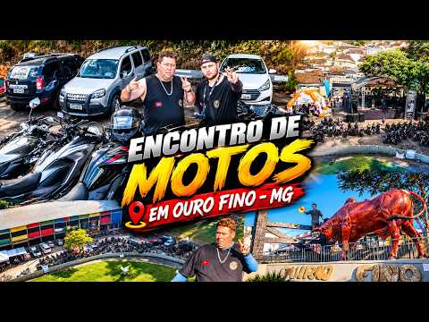 Encontro de motos em Ouro Fino - MG