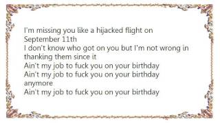 Bloodhound Gang - No Hard Feelings Lyrics