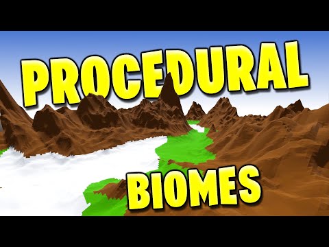 How I Made Procedural Biome Terrain Generation