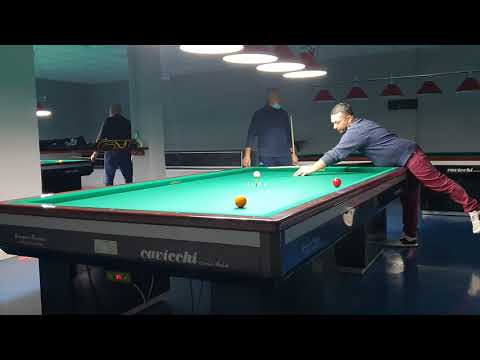 Lucca A. Vs Passamonti F. Biliardo 5 Birilli  1 Parte.