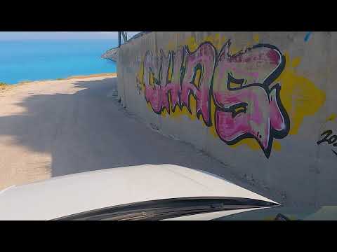 Driving to Myrtos Beach in Kefalonia - Greece | 4k | GoPro | NoMusic