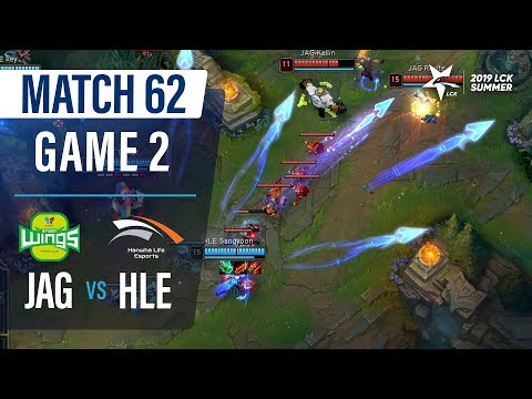 JAG vs HLE | Match62 Game2 H/L | 2019 LCK Summer