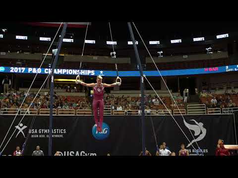 Alex Powarzynski - Still Rings - 2017 P&G Championships - Senior Men - Day 2