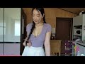 Asian Pilates Girl Shows Off Her Body Showing Her Cleavage 4