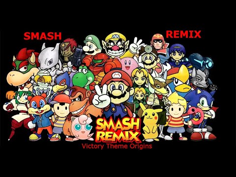 Every Character's Victory Theme Origins in Smash Remix (As of Ver. 1.3.0)