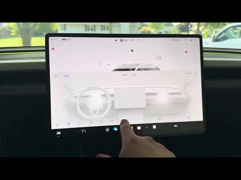 How to use HVAC controls on the 2026 Tesla Model Y Juniper. 
