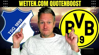 Hoffenheim - Dortmund ⚽️ Wett-Tipps heute + Quoten Boost [Fußball-Bundesliga]