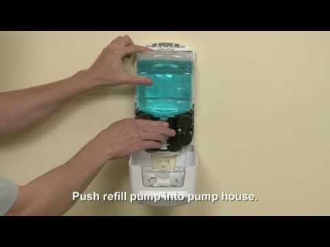 GOJO® LTX-12™ Dispenser Refill Loading