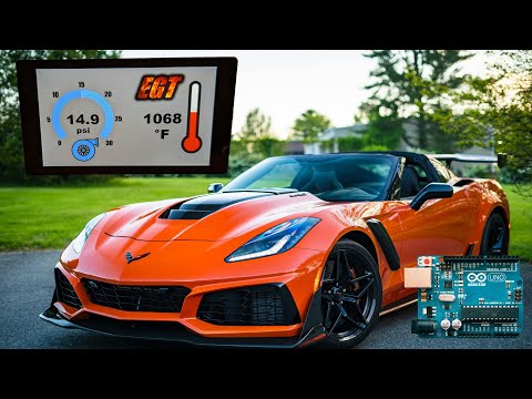 Arduino Boost Pressure and EGT Gauge – Nextion Edge Display