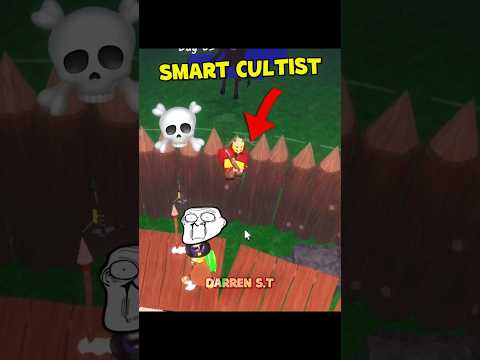 Smartest Cultist on 99 Nights in the Forest ☠️😮