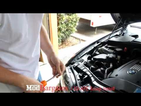 Installation guide for AFE Power Air-Intake Scoops on BMW E82 135