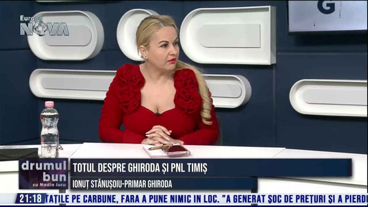 VIDEO (integral) emisiune Drumul Bun moderata de NADIA IUCU. Invitat-Ionut Stanusoiu, primarul comunei Ghiroda