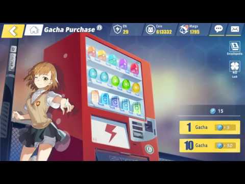 Crossing Void - Gacha 10 summons Lucky Rank A Kuroyukihime!