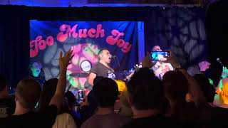 Music video thumbnail preview for “Crush Story” — Too Much Joy (Live in Blue Island, IL 9-16-2023) by Too Much Joy
