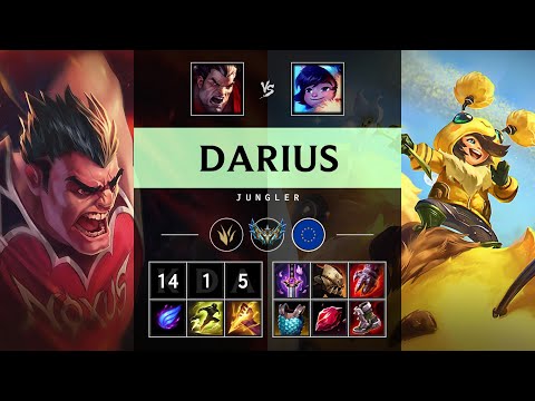 Darius Jungle vs Nunu & Willump - EUW Challenger Patch 25.06