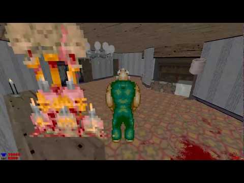 DOOM MOD SPRITE 3RD PERSON VIEW SPLATTERHOUSE 3D SPLATTER HOUSE EPISODE 2 THE GATE OF ORPHEUS MAP04