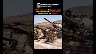 T-55 Desminando Campo Aberto