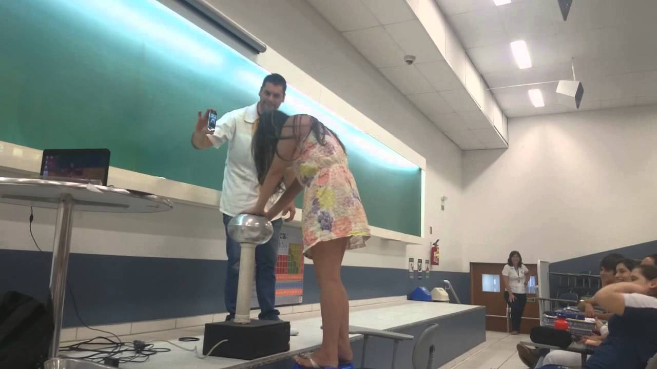 Experimentos com gerador de van de graaff - SIGMA