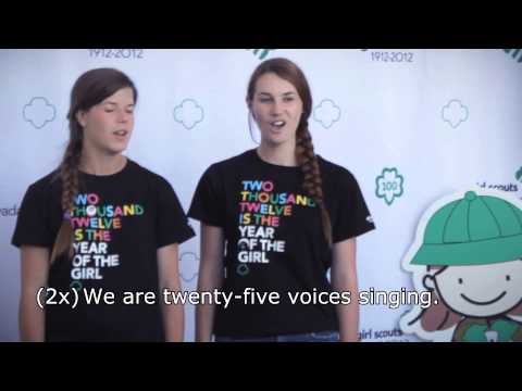 2 - I am One Voice -- Girl Scout Sing-A-Long