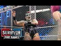 Asuka blinds Rhea Ripley with the Poison Mist: Survivor Series: WarGames (WWE Network Exclusive)