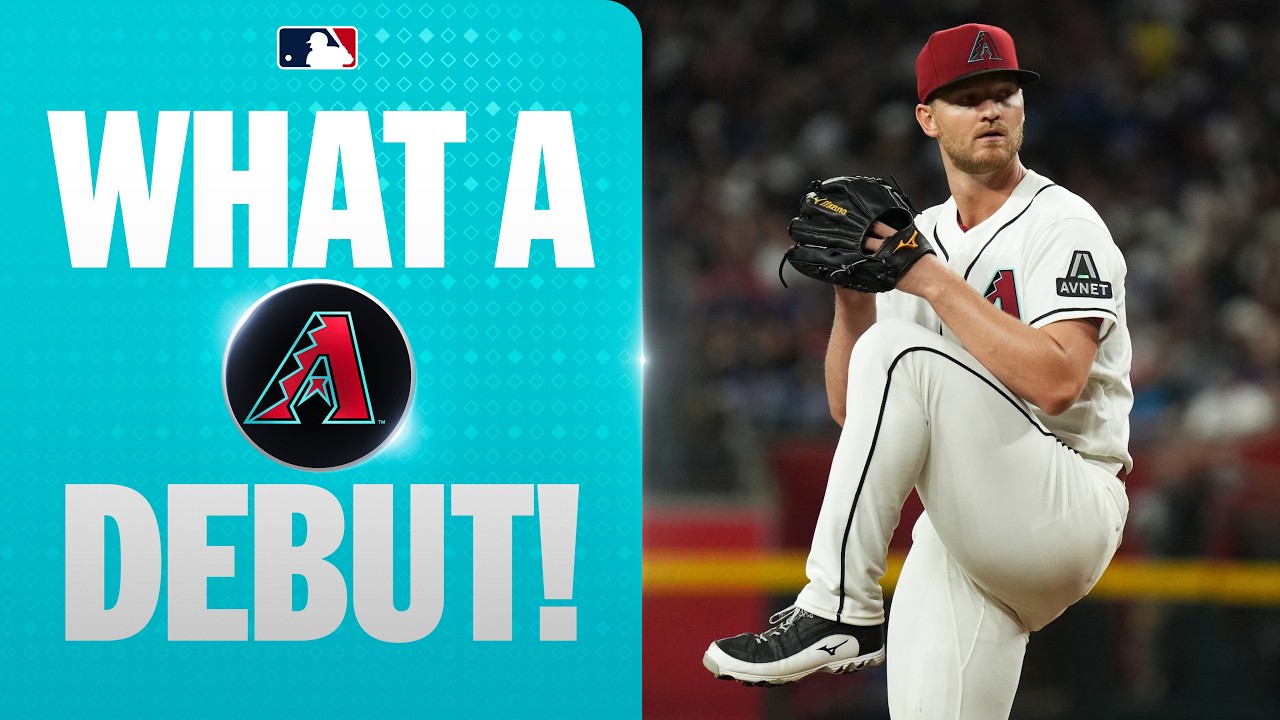 Michael Soroka strikes out 10 batters and tosses an IMMACULATE INNING in stunning D-backs debut 😲
