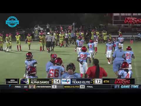 ALPHA DAWGS ELITE ORLANDO VS TEXAS ELITE   12U