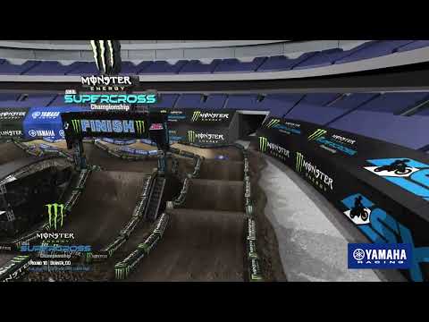 AMAスーパークロスRd16 デンバー（エンパワーフィールド at マイルハイ）Eest コース紹介動画