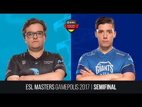 Movistar Riders vs. Giants Only The Brave - Partido 2 - Semifinal - ESL Masters Gamepolis 2017