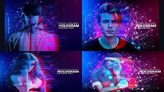 5+ Hologram Photoshop Effect Mockup Photoshop Tutorial