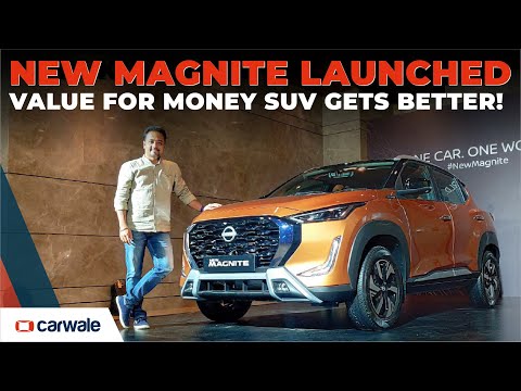 2024 Nissan Magnite faceift top variant highlights  - CarWale