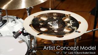 Video thumbnail for Meinl Cymbals AC-BULLET Luke Holland Artist Concept Model Bullet Stack by MEINL Cymbals - Official Product Videos