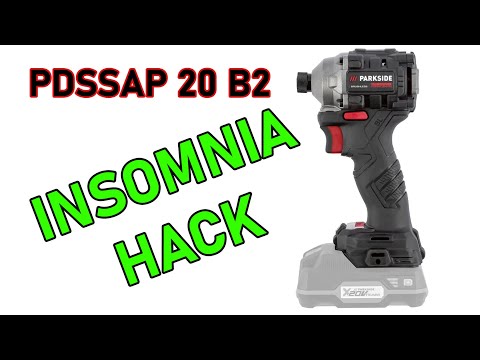 HACKED Removing 'sleep mode' Parkside Performance PDSSAP 20 B2