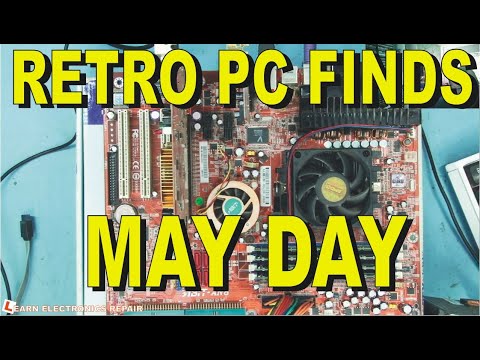 Learn Electronics Repair 29 Gigabyte GA H55M S2V Asrock G31M GS Motherboards a Mystery AGP GPU