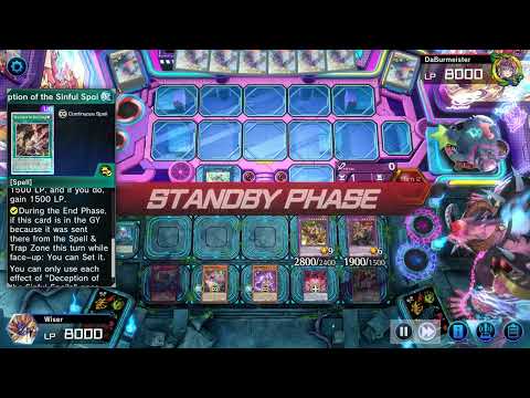 Yu Gi Oh! Master Duel - Snake-Eye Fiendsmith VS Egyptian God