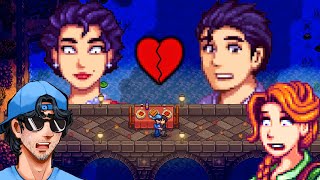 Stardew Valley Expanded Mod - Marrying Olivia and Victor at the same time