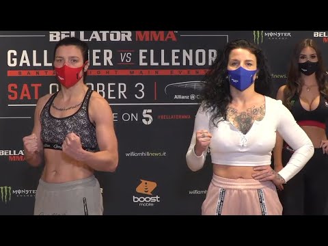 Sinead Kavanagh vs. Katharina Lehner - Weigh-in Face-Off - (Bellator Euro Series 9) - /r/WMMA