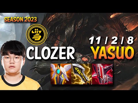 LSB Clozer YASUO vs VLADIMIR Mid - KR Ranked
