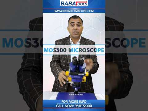 MECHANIC MC75T-B1 .7-4.5X Trinocular Stereo Microscope With LED Light & Lens 0.5x