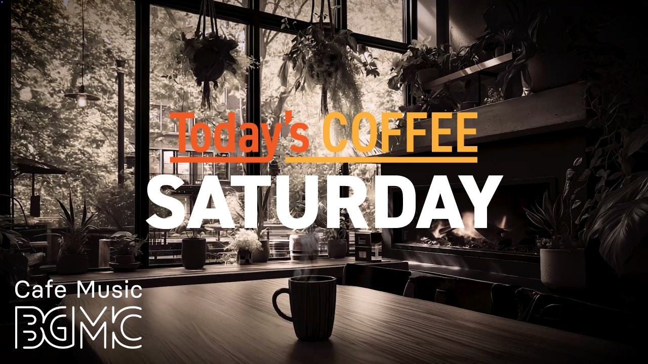 SATURDAY COFFEE: Botanical Spring Café Jazz ☕ Gentle Piano & Guitar for Relax & Ease