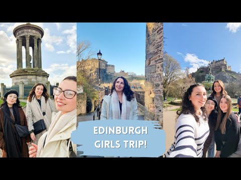 Girls Trip to Edinburgh and the Mystic Fate Fantasy Ball! Castle Visit, Brunch Spots and more!