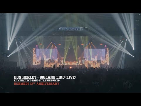 Ron Henley - "Biglang Liko" Live at the HGHMNDS 12th Anniversary Concert