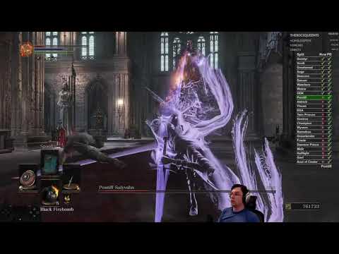 Dark Souls 3 Pontiff Sulyvahn SL1NG+7 broken sword