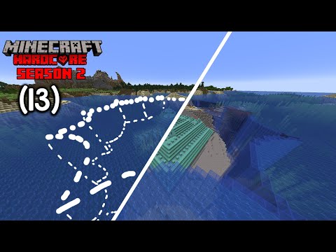 Ich habe ein OZEANMONUMENT in MINECRAFT HARDCORE ausgetrocknet (S2 EP13)